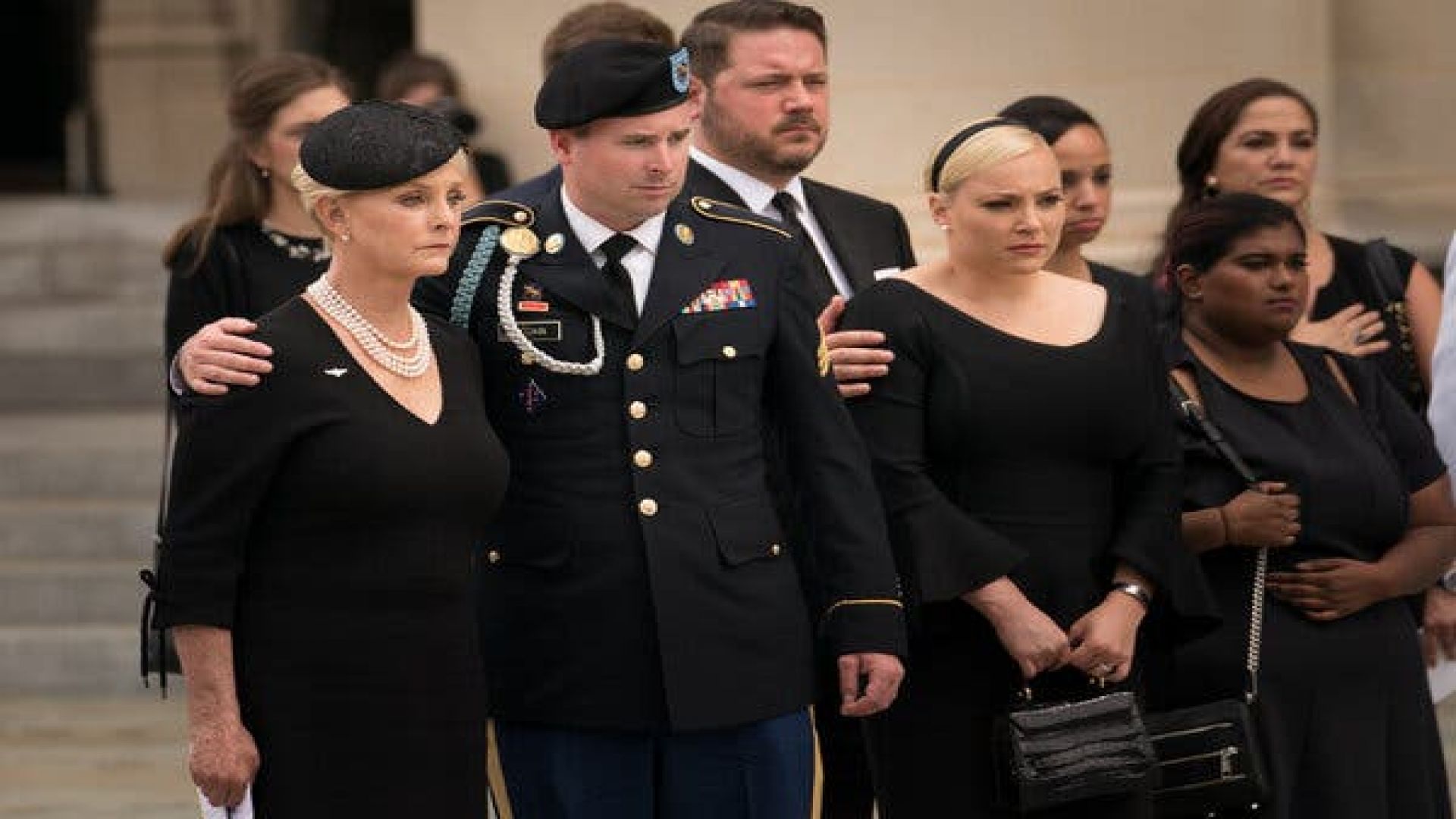 Son of John McCain Says Trump Team’s Cemetery Clash Violated ‘Sacred Place’
